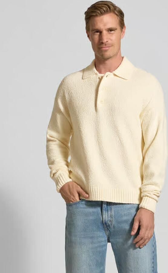 Drykorn Gebreide pullover met polokraag model 'BEKKET' - Foto 2