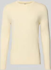 Drykorn Gebreide pullover met ribboorden model 'Irmino'