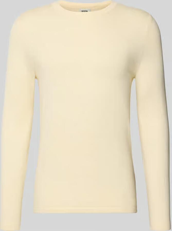 Drykorn Gebreide pullover met ribboorden model 'Irmino'