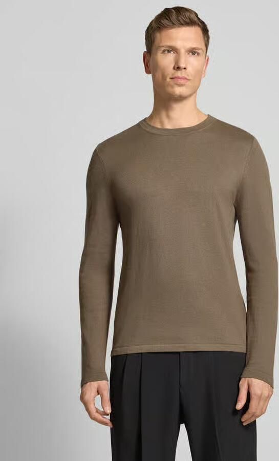 Drykorn Gebreide pullover met ribboorden model 'Irmino' - Foto 4