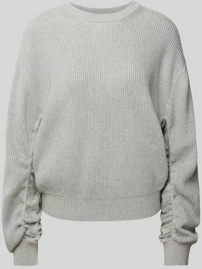 Drykorn Gebreide pullover met ribboorden model 'KEBEDI' - Foto 2