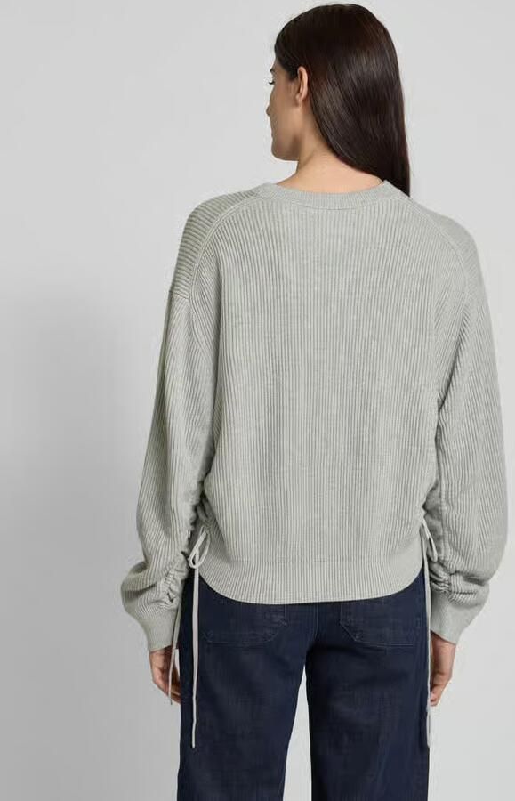 Drykorn Gebreide pullover met ribboorden model 'KEBEDI' - Foto 3