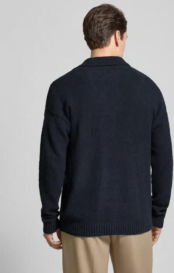 Drykorn Gebreide pullover met ribboorden model 'RUSTINO'