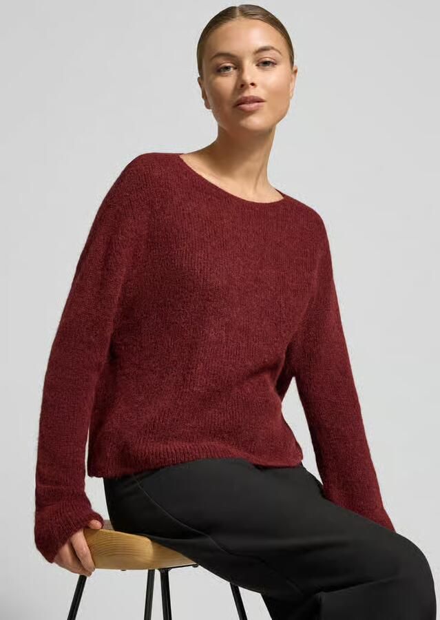Drykorn Gebreide pullover met ronde hals model 'IMENY' - Foto 2