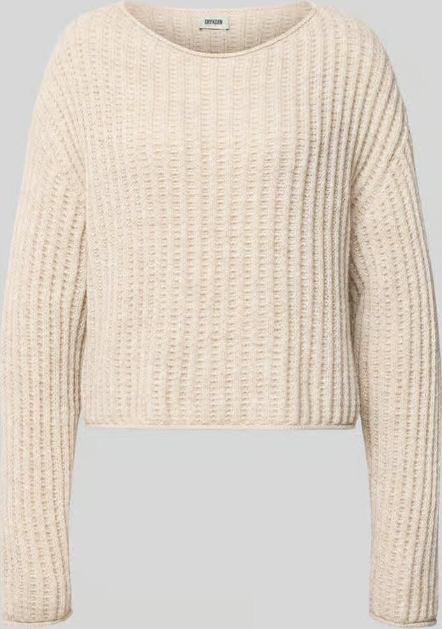 Drykorn Gebreide pullover met ronde hals model 'IMENY' - Foto 2