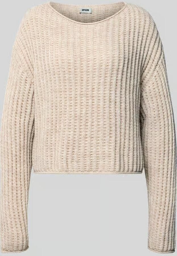 Drykorn Gebreide pullover met ronde hals model 'IMENY' - Foto 2