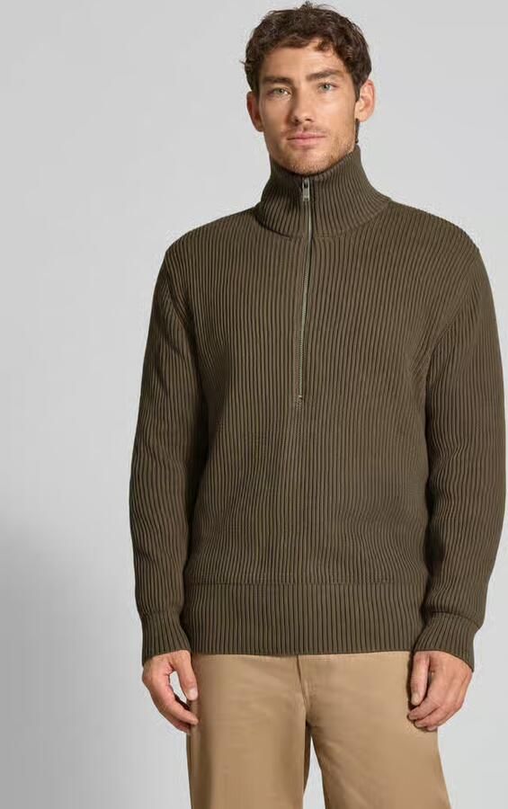 Drykorn Gebreide pullover met schipperskraag model 'MANUELO' - Foto 2