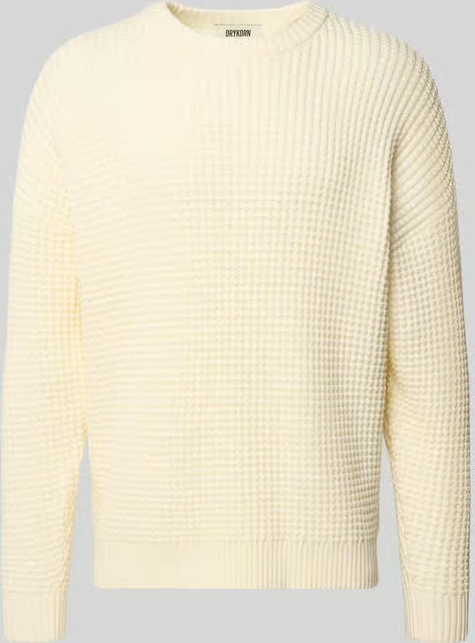 Drykorn Gebreide pullover met structuurmotief model 'Neelio'