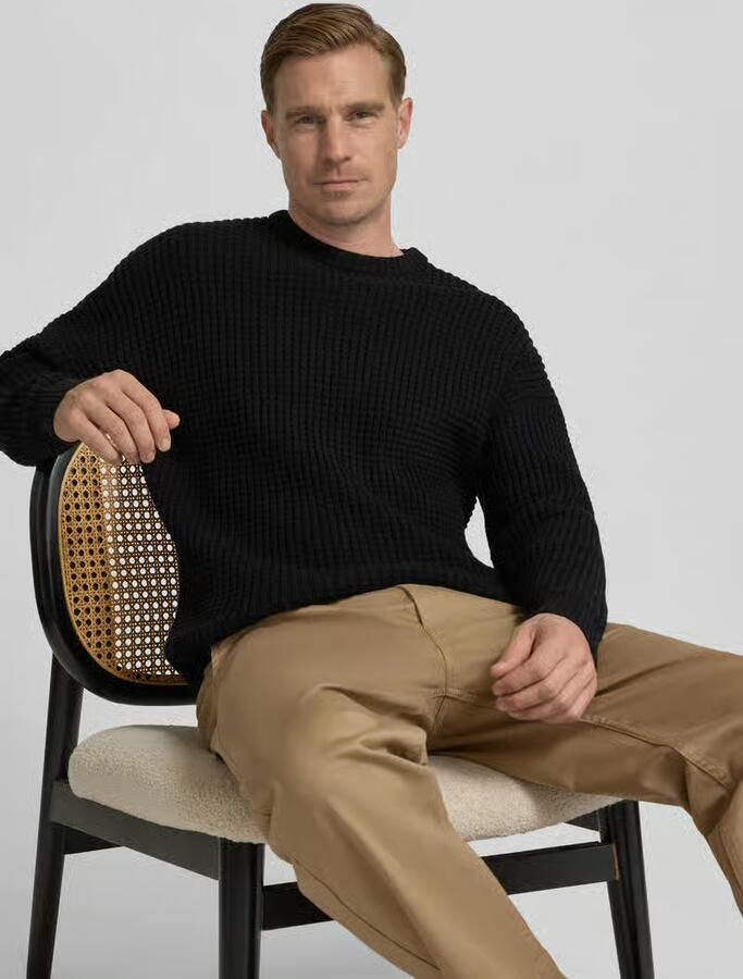 Drykorn Gebreide pullover met structuurmotief model 'Neelio' - Foto 2