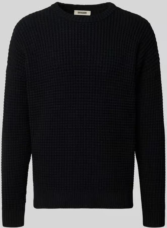 Drykorn Gebreide pullover met structuurmotief model 'Neelio'