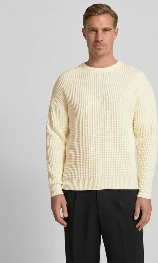 Drykorn Gebreide pullover met Structuurpatroon Model 'Neelio' - Foto 4