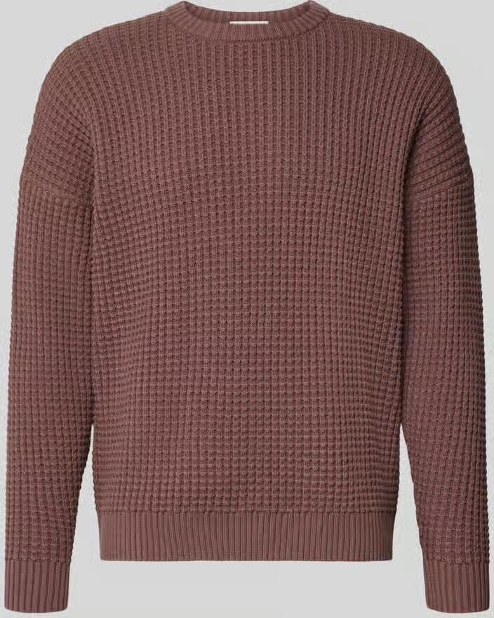 Drykorn Regular fit gebreide pullover met structuurpatroon model 'NEELIO'