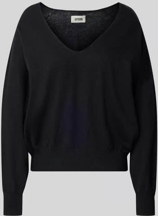 Drykorn Gebreide pullover van een mix van katoen en kasjmier model 'RISORY'