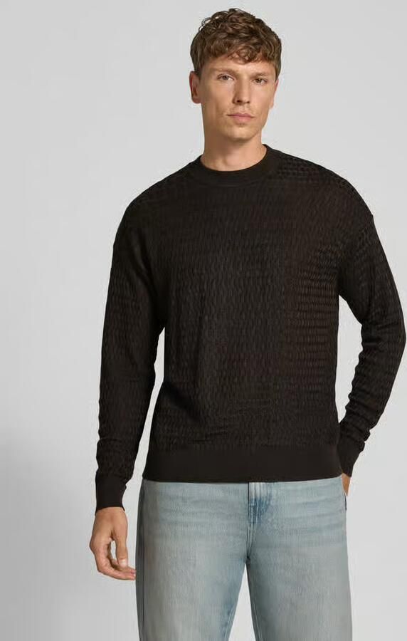 Drykorn Gebreide pullover van mix van viscose en wol model 'VALDRIK' - Foto 2
