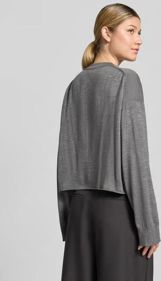 Drykorn Gebreide pullover van scheerwol model 'MALESE' - Foto 3