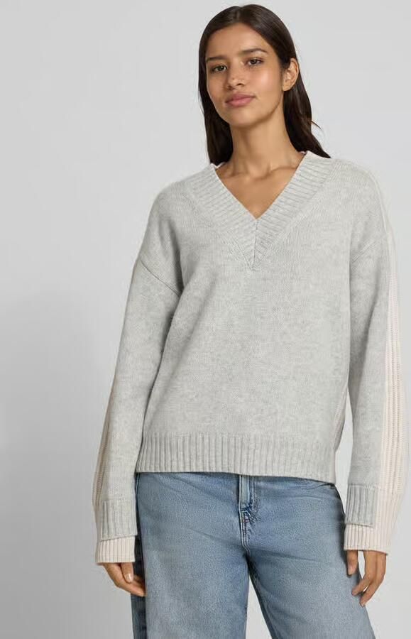 Drykorn Gebreide pullover van scheerwol model 'PASELIA' - Foto 2