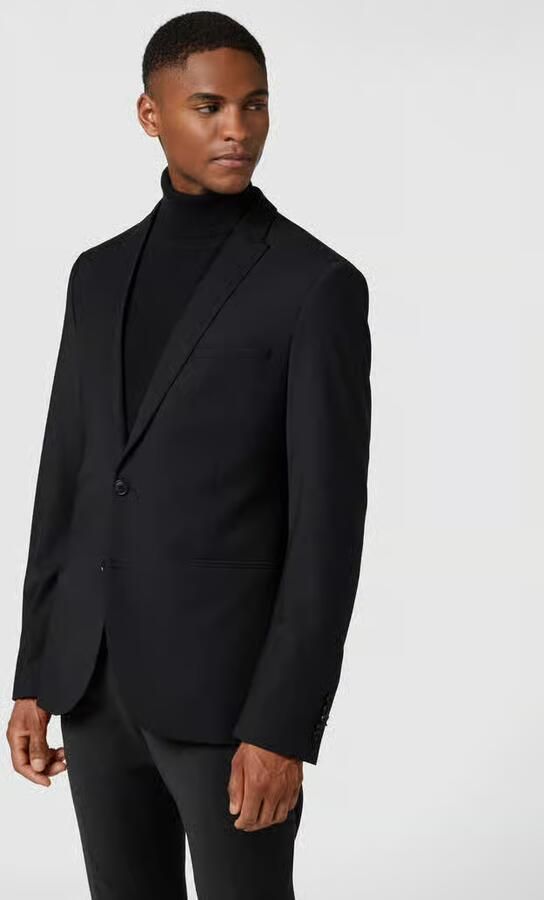 Drykorn 2-knoops colbert met stijgende revers model 'Irving' 'Drynamic' - Foto 6