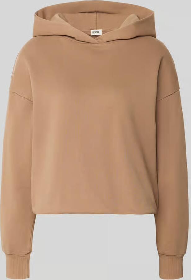Drykorn Hoodie met extra brede schouders model 'VISSAIA'