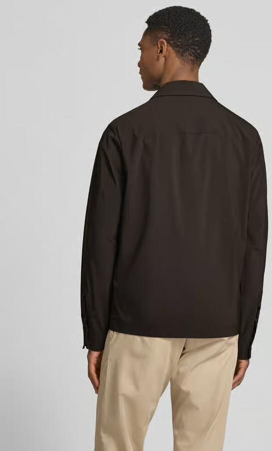 Drykorn jack met kentkraag en ritssluiting model 'JOTTAR'