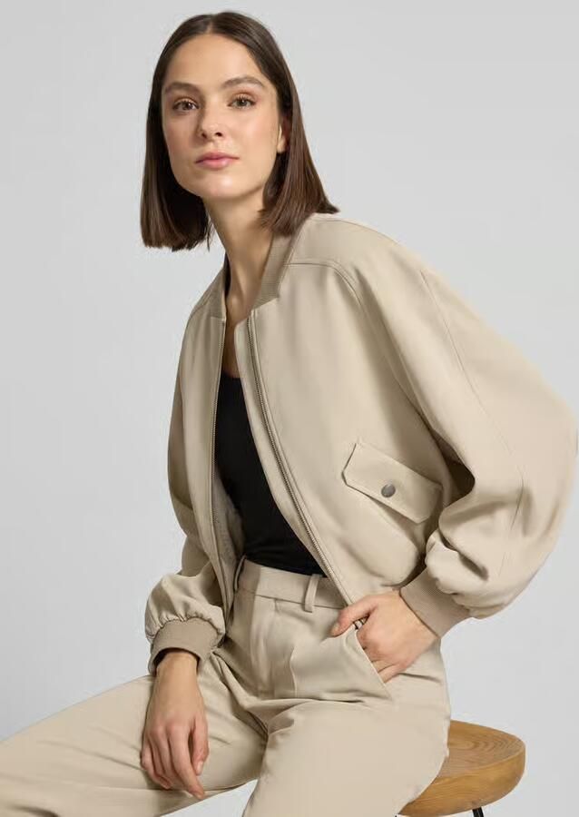 Drykorn Jas met klepzakken model 'MARHAM'