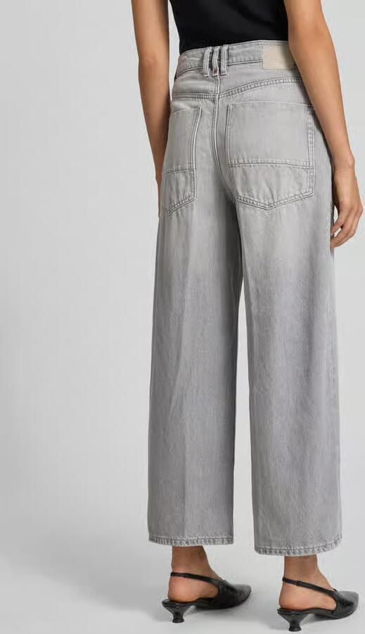 Drykorn Jeans met wijde pijpen en steekzakken model 'DERIVE'