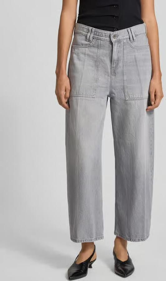 Drykorn Jeans met wijde pijpen en steekzakken model 'DERIVE' - Foto 2
