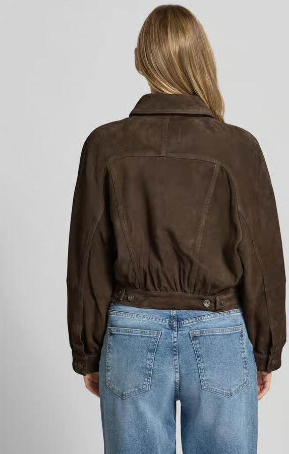 Drykorn Leren jack met borstzakken model 'MARWICK' - Foto 3