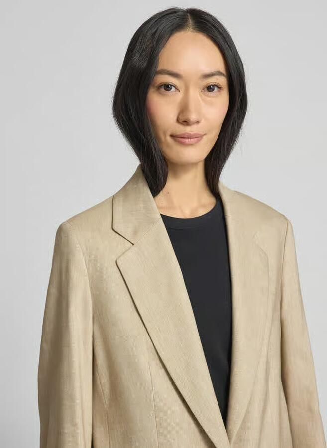 Drykorn Linnen blazer met reverskraag model 'GLENDALE'