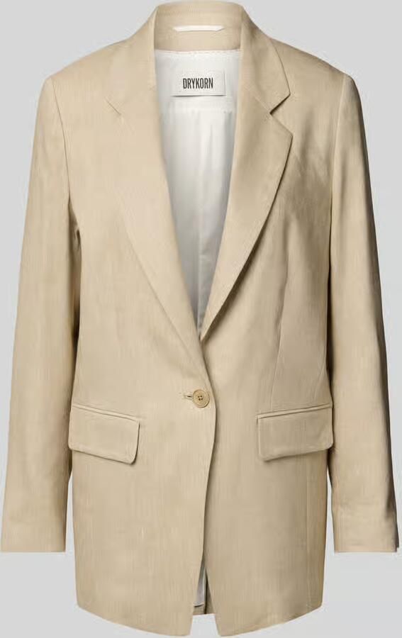 Drykorn Linnen blazer met reverskraag model 'GLENDALE' - Foto 2