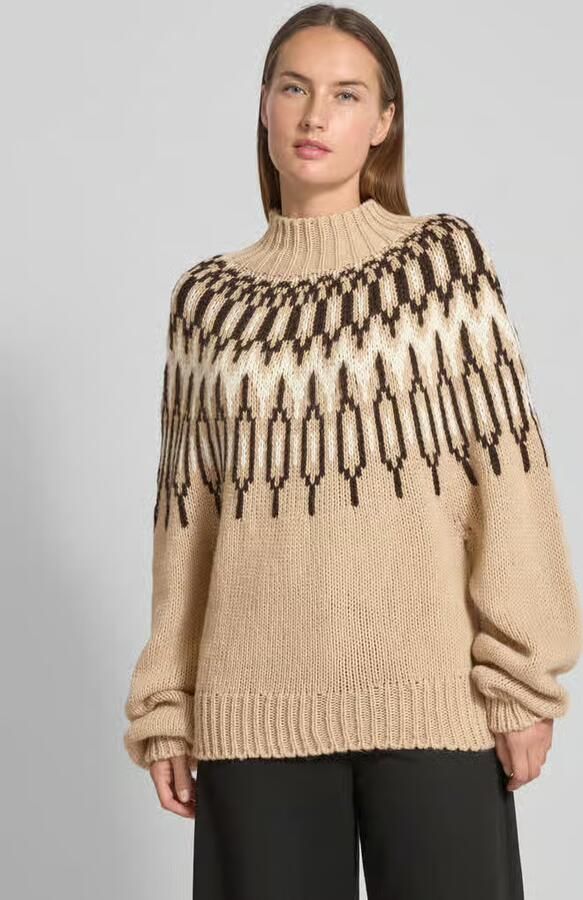 Drykorn Loose fit gebreide pullover met wol - Foto 2