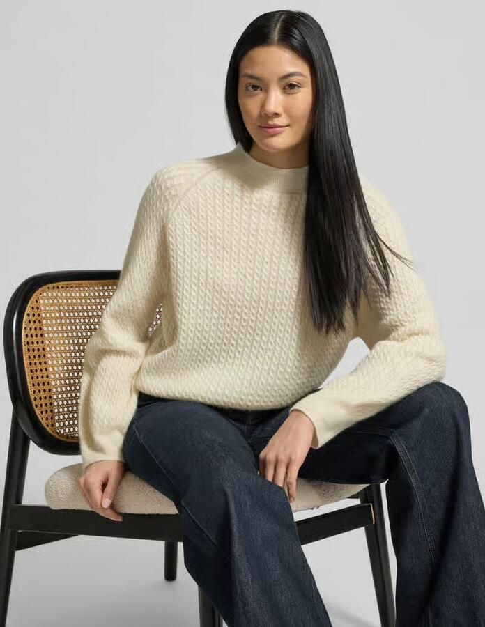 Drykorn Loose fit gebreide pullover met wol model 'LARELYA' - Foto 2