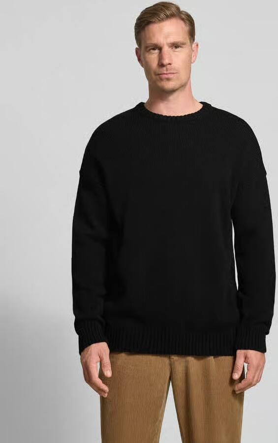 Drykorn Gebreide pullover met extra brede schouders model 'Malio' - Foto 5
