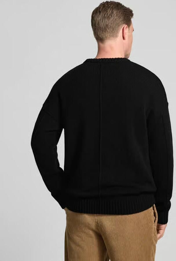 Drykorn Gebreide pullover met extra brede schouders model 'Malio' - Foto 4