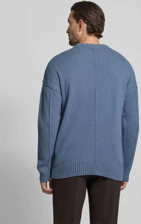 Drykorn Gebreide pullover met extra brede schouders model 'MALIO'
