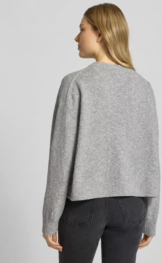 Drykorn Loose fit gebreide pullover van mix van katoen en wol model 'MALESE'