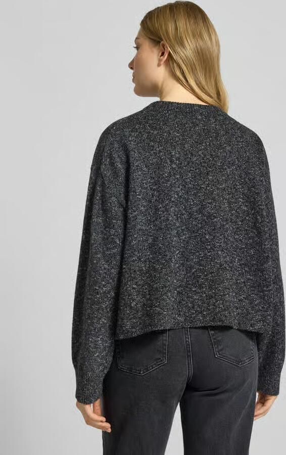 Drykorn Loose fit gebreide pullover van mix van katoen en wol model 'MALESE'