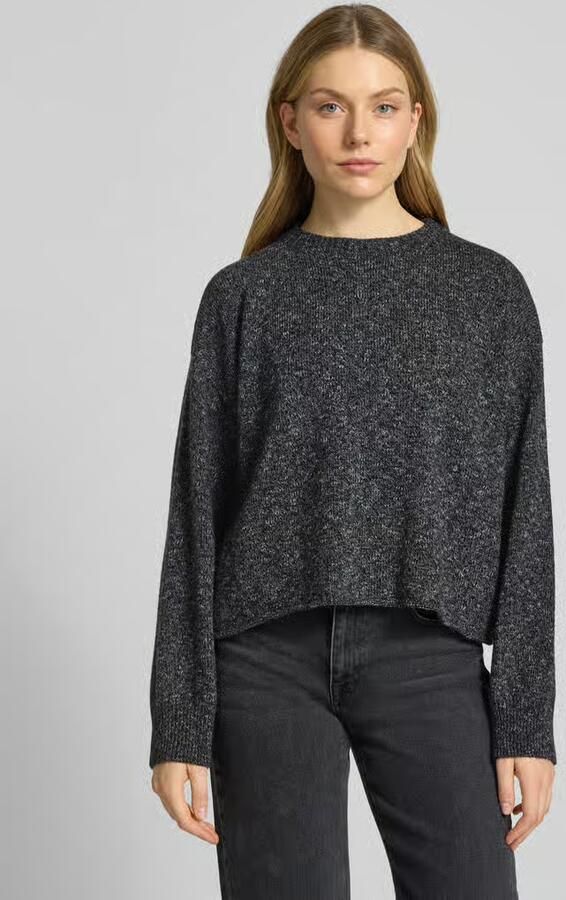 Drykorn Loose fit gebreide pullover van mix van katoen en wol model 'MALESE' - Foto 2