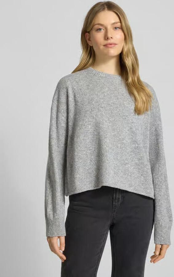 Drykorn Loose fit gebreide pullover van mix van katoen en wol model 'MALESE' - Foto 2