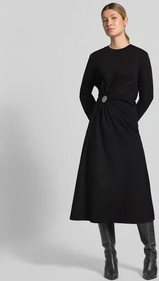 Drykorn Midi-jurk met drapering model 'CAMESSIA' - Foto 2