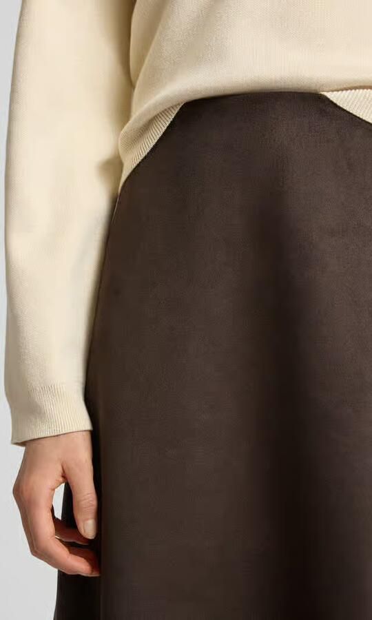 Drykorn Midirok in leerlook model 'Sally' - Foto 2
