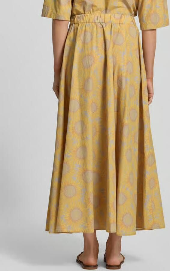 Drykorn midirok met steekzakken