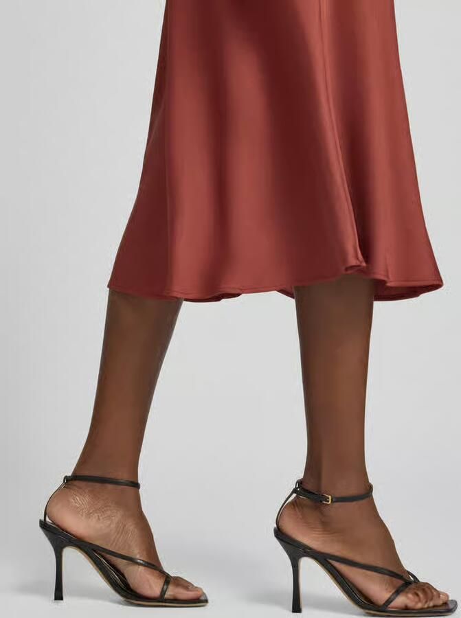 Drykorn Midirok van satijn model 'URA'