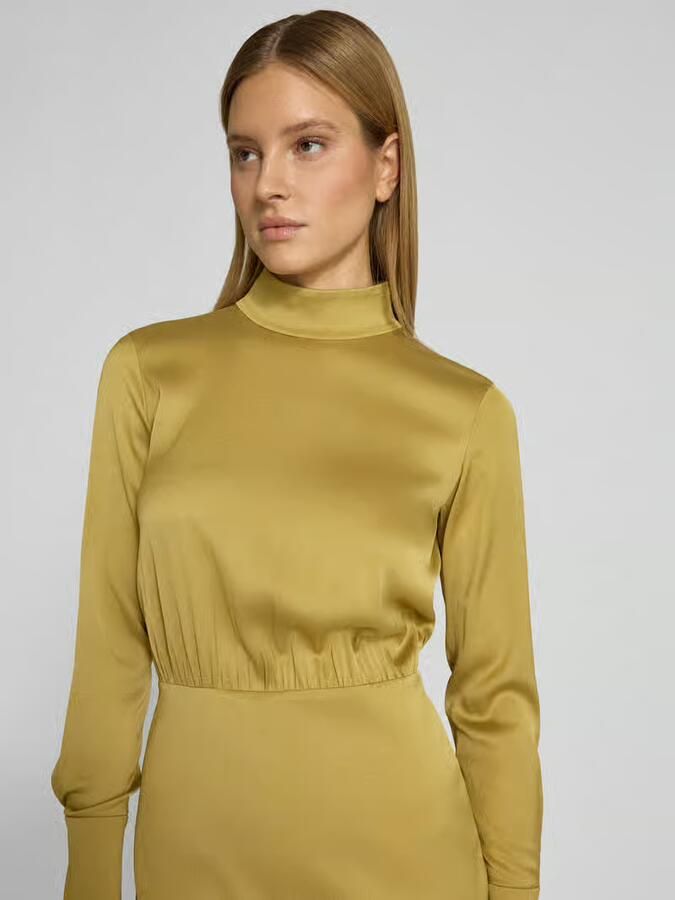 Drykorn Minijurk met opstaande kraag model 'OVINE'