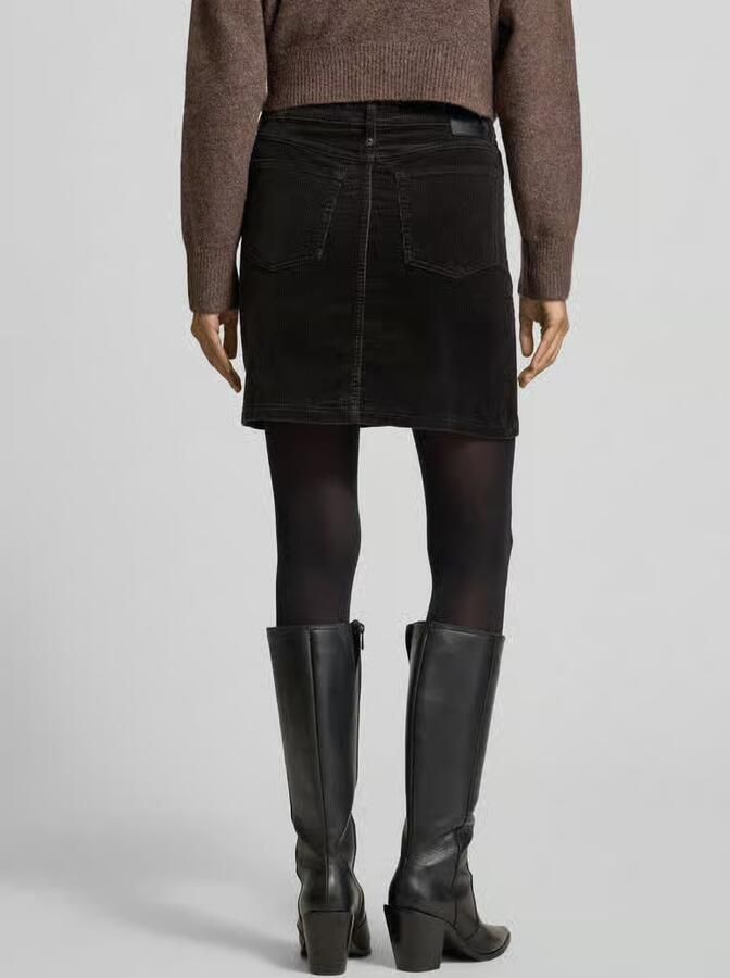 Drykorn Minirok van corduroy met knoopsluiting model 'AFSON'