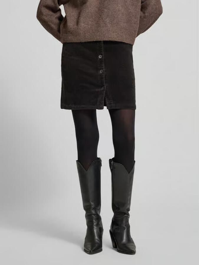 Drykorn Minirok van corduroy met knoopsluiting model 'AFSON' - Foto 2