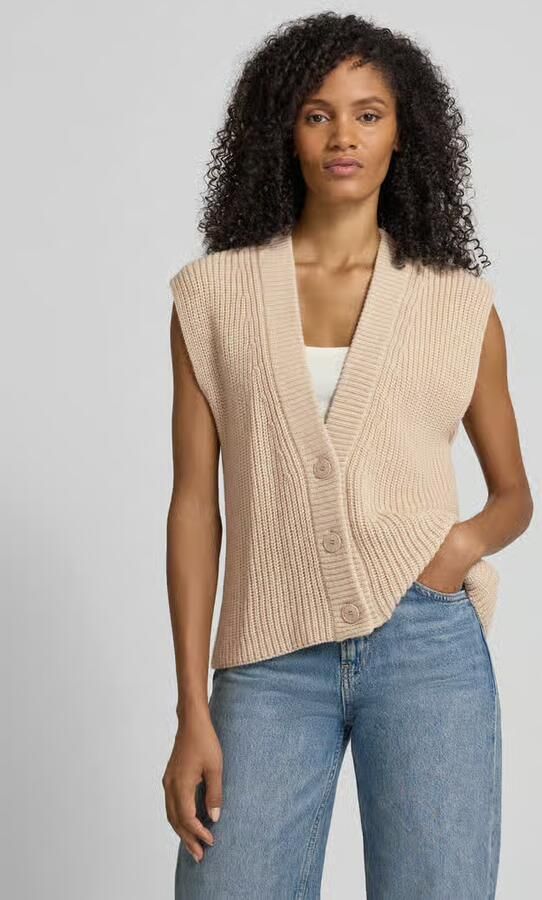 Drykorn Mouwloos vest met wol model 'PIGES' - Foto 2