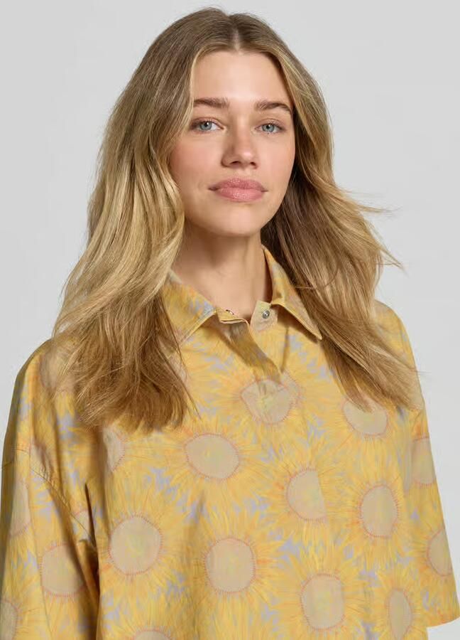 Drykorn Overhemdblouse met tunnelkoord model 'LAINAY'