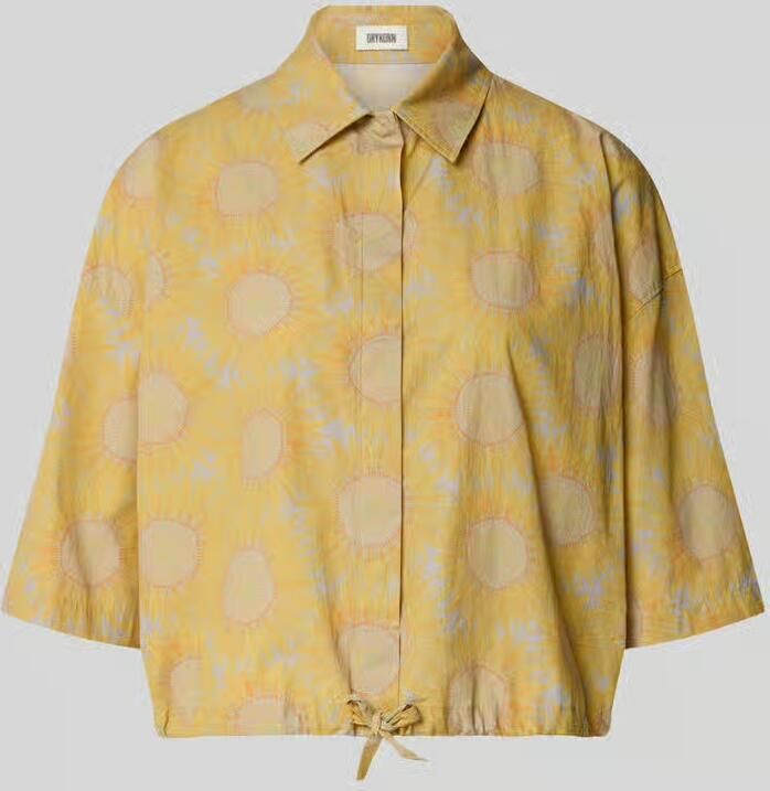 Drykorn Overhemdblouse met tunnelkoord model 'LAINAY' - Foto 2