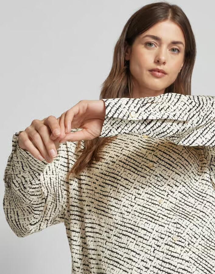 Drykorn Overhemdblouse van viscose model 'CLOELIA'