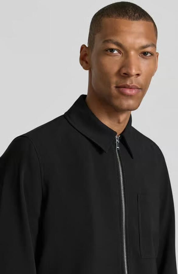 Drykorn Regular fit overhemdjack met viscose model 'Jerson'